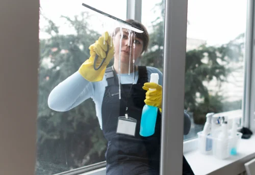 Nettoyage de vitres intérieures et extérieures à Marchéville